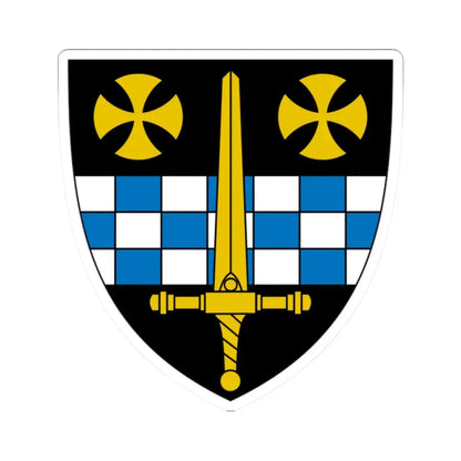 Roman Catholic Diocese of Pittsburgh 2 - STICKER Vinyl Kiss-Cut Decal 2 Inch White - The Sticker Space