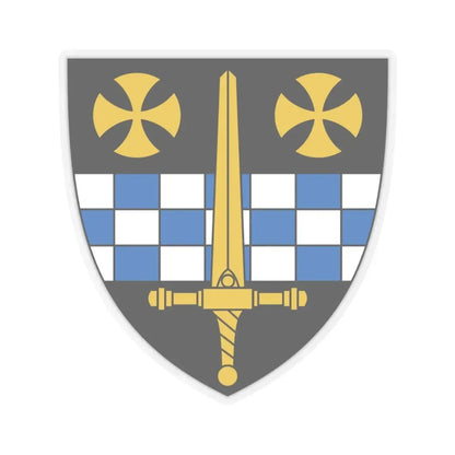 Roman Catholic Diocese of Pittsburgh 2 - STICKER Vinyl Kiss-Cut Decal 3 Inch Transparent - The Sticker Space