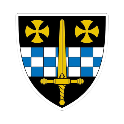 Roman Catholic Diocese of Pittsburgh 2 - STICKER Vinyl Kiss-Cut Decal 3 Inch White - The Sticker Space