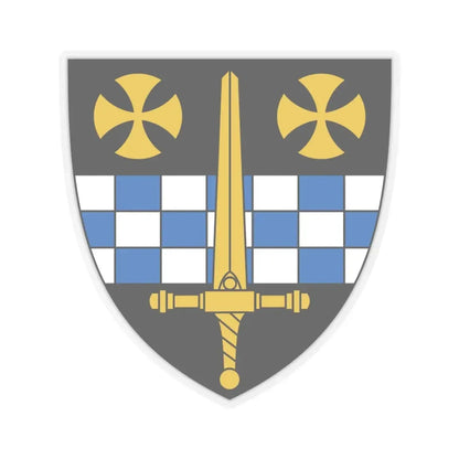 Roman Catholic Diocese of Pittsburgh 2 - STICKER Vinyl Kiss-Cut Decal 4 Inch Transparent - The Sticker Space