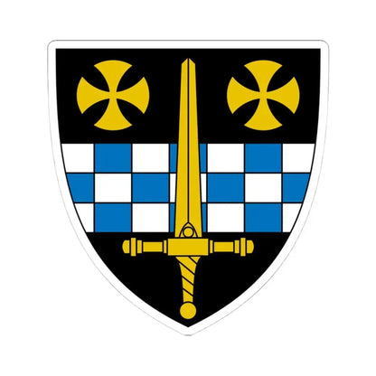 Roman Catholic Diocese of Pittsburgh 2 - STICKER Vinyl Kiss-Cut Decal 4 Inch White - The Sticker Space