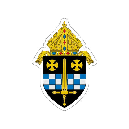 Roman Catholic Diocese of Pittsburgh 3 - STICKER Vinyl Die-Cut Decal White Die-Cut 3 Inch - The Sticker Space