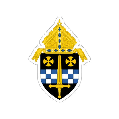 Roman Catholic Diocese of Pittsburgh - STICKER Vinyl Die-Cut Decal White Die-Cut 2 Inch - The Sticker Space