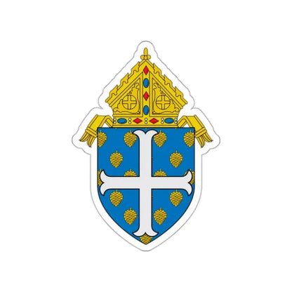Roman Catholic Diocese of Portland - STICKER Vinyl Die-Cut Decal White Die-Cut 2 Inch - The Sticker Space