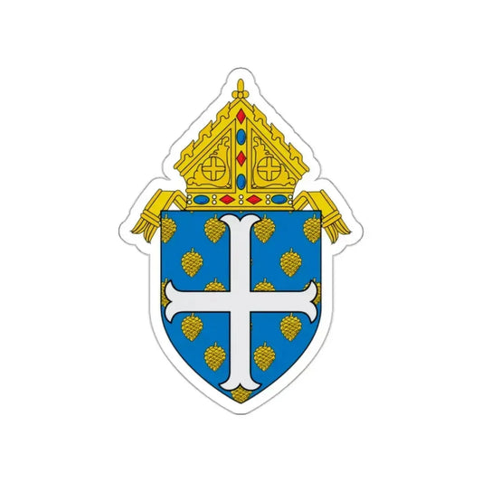 Roman Catholic Diocese of Portland - STICKER Vinyl Die-Cut Decal White Die-Cut 2 Inch - The Sticker Space