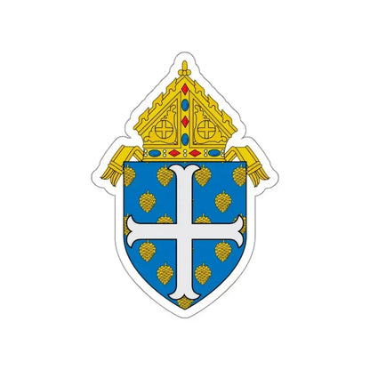 Roman Catholic Diocese of Portland - STICKER Vinyl Die-Cut Decal White Die-Cut 3 Inch - The Sticker Space