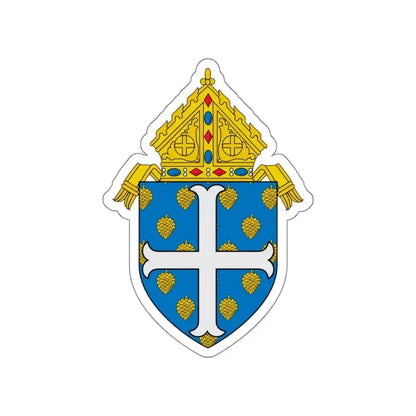 Roman Catholic Diocese of Portland - STICKER Vinyl Die-Cut Decal White Die-Cut 6 Inch - The Sticker Space