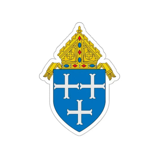 Roman Catholic Diocese of Providence - STICKER Vinyl Die-Cut Decal White Die-Cut 2 Inch - The Sticker Space
