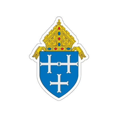 Roman Catholic Diocese of Providence - STICKER Vinyl Die-Cut Decal White Die-Cut 3 Inch - The Sticker Space