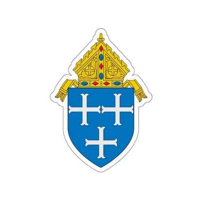 Roman Catholic Diocese of Providence - STICKER Vinyl Die-Cut Decal White Die-Cut 6 Inch - The Sticker Space