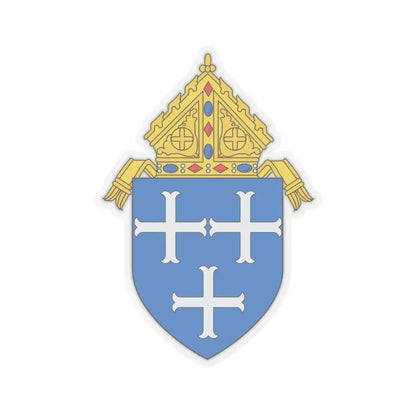 Roman Catholic Diocese of Providence - STICKER Vinyl Kiss-Cut Decal 6 Inch Transparent - The Sticker Space