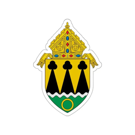 Roman Catholic Diocese of Rapid City - STICKER Vinyl Die-Cut Decal White Die-Cut 2 Inch - The Sticker Space