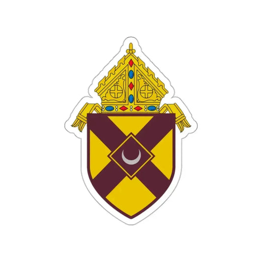 Roman Catholic Diocese of Rochester - STICKER Vinyl Die-Cut Decal White Die-Cut 2 Inch - The Sticker Space