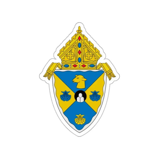 Roman Catholic Diocese of Rockville Centre - STICKER Vinyl Die-Cut Decal White Die-Cut 2 Inch - The Sticker Space