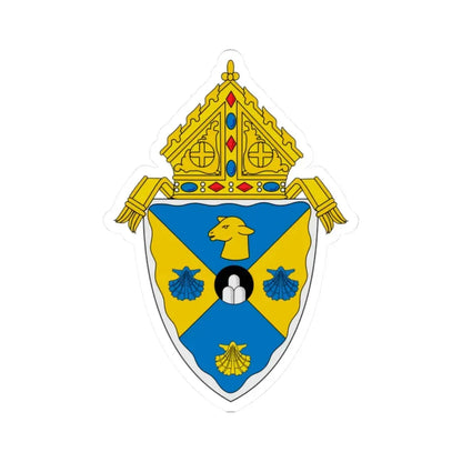 Roman Catholic Diocese of Rockville Centre - STICKER Vinyl Kiss-Cut Decal 2 Inch White - The Sticker Space