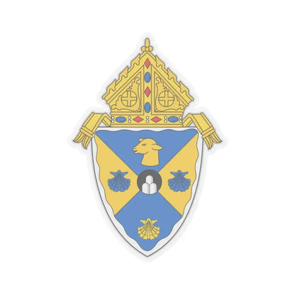 Roman Catholic Diocese of Rockville Centre - STICKER Vinyl Kiss-Cut Decal 3 Inch Transparent - The Sticker Space