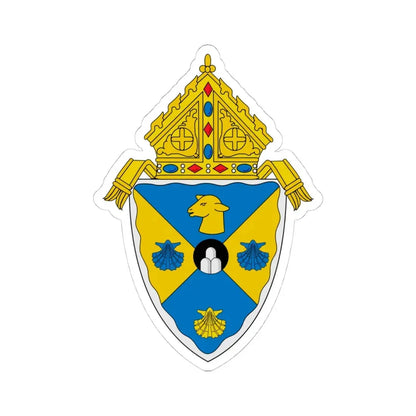 Roman Catholic Diocese of Rockville Centre - STICKER Vinyl Kiss-Cut Decal 4 Inch White - The Sticker Space