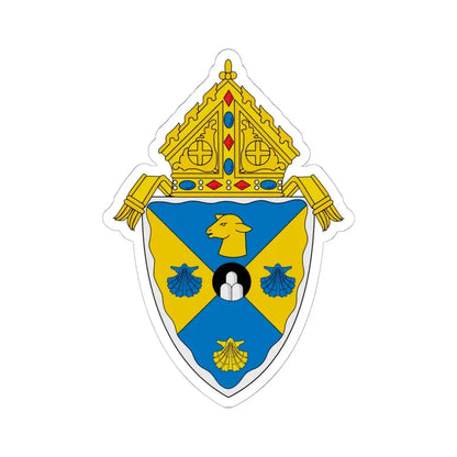 Roman Catholic Diocese of Rockville Centre - STICKER Vinyl Kiss-Cut Decal 6 Inch White - The Sticker Space