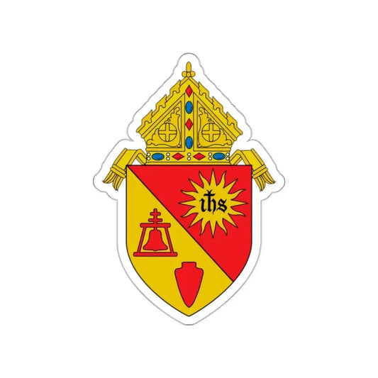 Roman Catholic Diocese of San Bernardino - STICKER Vinyl Die-Cut Decal White Die-Cut 2 Inch - The Sticker Space