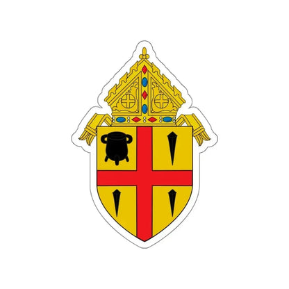 Roman Catholic Diocese of San Diego - STICKER Vinyl Die-Cut Decal White Die-Cut 4 Inch - The Sticker Space