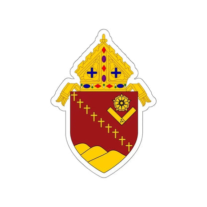 Roman Catholic Diocese of San Jose in California - STICKER Vinyl Die-Cut Decal White Die-Cut 4 Inch - The Sticker Space