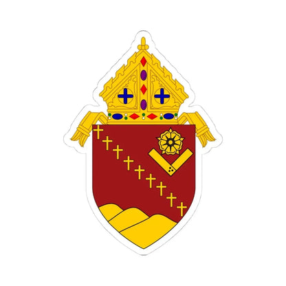 Roman Catholic Diocese of San Jose in California - STICKER Vinyl Kiss-Cut Decal 4 Inch White - The Sticker Space