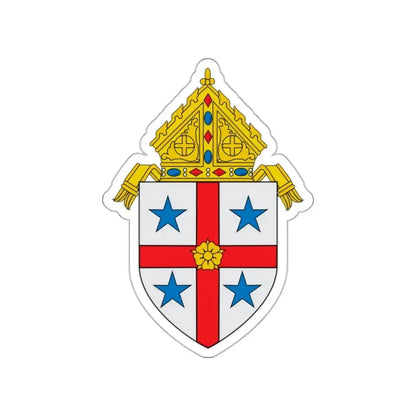 Roman Catholic Diocese of Savannah - STICKER Vinyl Die-Cut Decal White Die-Cut 2 Inch - The Sticker Space