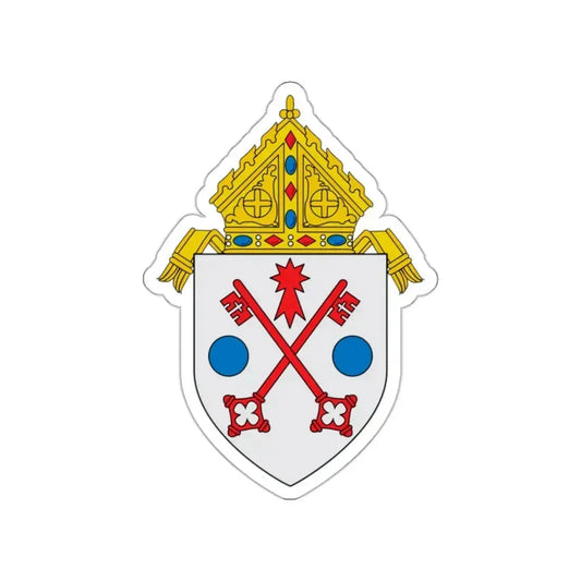 Roman Catholic Diocese of Scranton - STICKER Vinyl Die-Cut Decal White Die-Cut 2 Inch - The Sticker Space