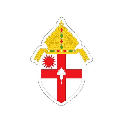 Roman Catholic Diocese of Spokane - STICKER Vinyl Die-Cut Decal White Die-Cut 4 Inch - The Sticker Space