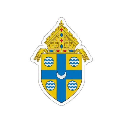 Roman Catholic Diocese of Springfield in Illinois - STICKER Vinyl Die-Cut Decal White Die-Cut 3 Inch - The Sticker Space