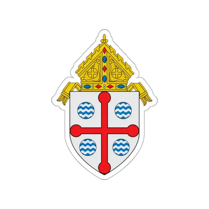 Roman Catholic Diocese of Springfield in Massachusetts - STICKER Vinyl Die-Cut Decal White Die-Cut 2 Inch - The Sticker Space