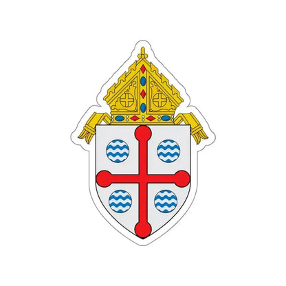 Roman Catholic Diocese of Springfield in Massachusetts - STICKER Vinyl Die-Cut Decal White Die-Cut 5 Inch - The Sticker Space