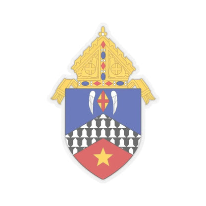 Roman Catholic Diocese of Stockton - STICKER Vinyl Kiss-Cut Decal 2 Inch Transparent - The Sticker Space