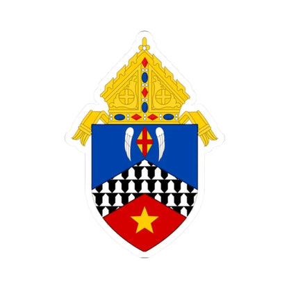 Roman Catholic Diocese of Stockton - STICKER Vinyl Kiss-Cut Decal 2 Inch White - The Sticker Space