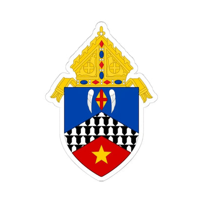 Roman Catholic Diocese of Stockton - STICKER Vinyl Kiss-Cut Decal 6 Inch White - The Sticker Space