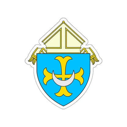 Roman Catholic Diocese of Trenton - STICKER Vinyl Die-Cut Decal White Die-Cut 3 Inch - The Sticker Space