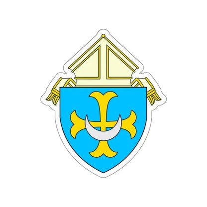 Roman Catholic Diocese of Trenton - STICKER Vinyl Die-Cut Decal White Die-Cut 5 Inch - The Sticker Space