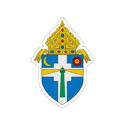 Roman Catholic Diocese of Victoria in Texas - STICKER Vinyl Die-Cut Decal White Die-Cut 2 Inch - The Sticker Space