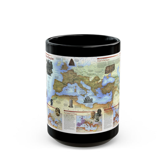 Roman Empire (1997) (Map) Black Coffee Mug-15oz-The Sticker Space