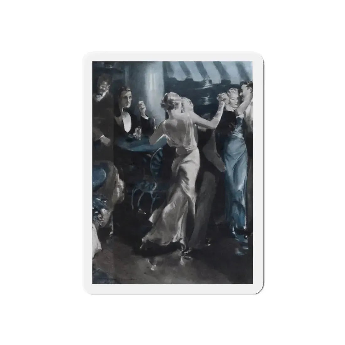 Romance 3.2 (1), Cosmopolitan, January 1934 (Magazine Illustration) Refrigerator Magnet - The Sticker Space