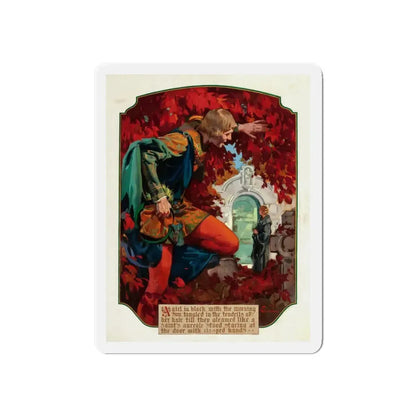 Romance illustration (Magazine Illustration) Refrigerator Magnet - The Sticker Space