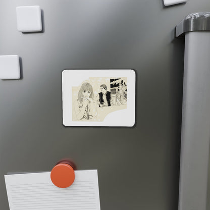 Romance Story Illustration (2) (Magazine Illustration) Refrigerator Magnet-The Sticker Space