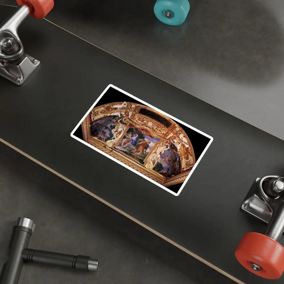 SKU:11745185650134547944 Sticker types:White Shape:Die-Cut Sizes:6" × 6"