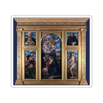 SKU:10778690374968575011 Sticker types:White Shape:Die-Cut Sizes:2" × 2"