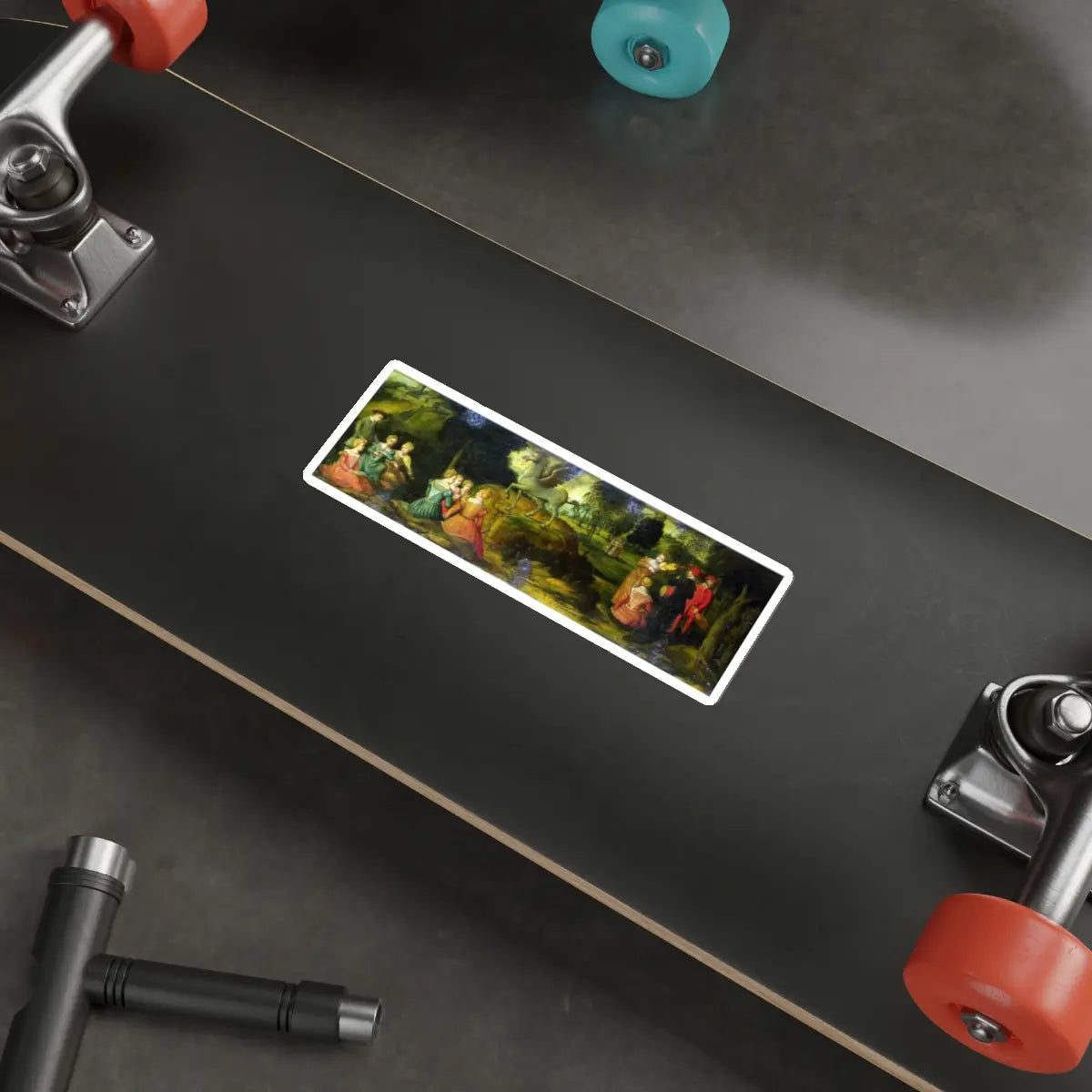 SKU:31961459138485293755 Sticker types:White Shape:Die-Cut Sizes:6" × 6"