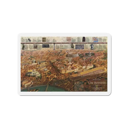 Romans, The (1997) (Map) Refrigerator Magnet 2 Inch Die-Cut - The Sticker Space