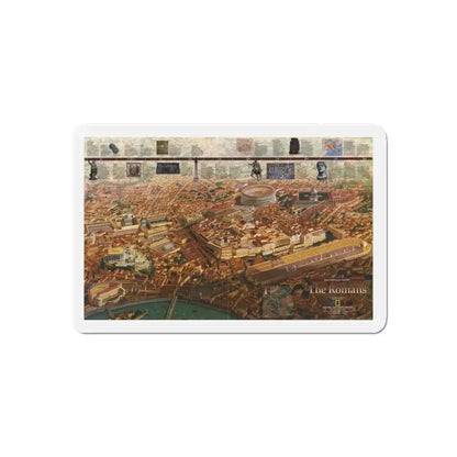 Romans, The (1997) (Map) Refrigerator Magnet 4 Inch Die-Cut - The Sticker Space
