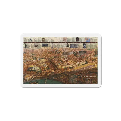 Romans, The (1997) (Map) Refrigerator Magnet 6 Inch Die-Cut - The Sticker Space