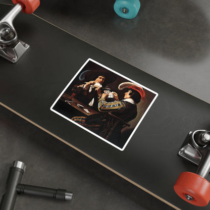 ROMBOUTS, Theodor - The Card Players2 (Artwork) STICKER Vinyl Die-Cut Decal-The Sticker Space