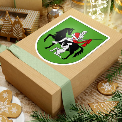 RoncoSopraAscona-coat of arms (Switzerland) (Coat of Arms) STICKER Vinyl Kiss-Cut Decal - The Sticker Space